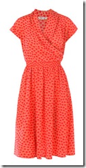 colour orange dress
